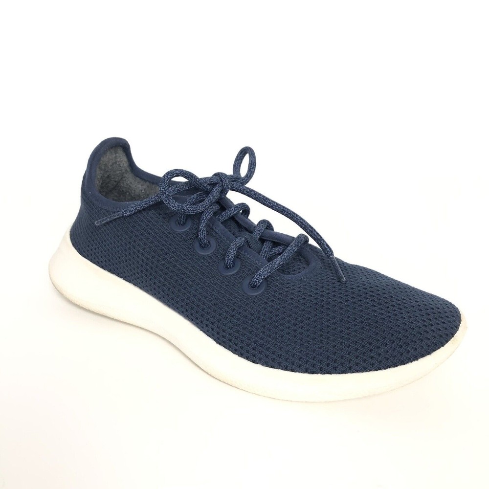 Allbirds Tree Runners Low Top Sneakers Training Athletic Comfort Blue Womens 10